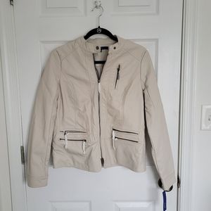 NWT Apt. 9 faux leather jacket